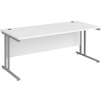 Maestro 25 Cantilever Straight Desk - 725 x 1800 x 800mm
