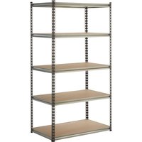 Mammoth Standard Heavy Duty Shelving - 5 shelves - 1800 x 1000 x 600mm (H x W x D)