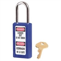 Master Lock 411 76mm Zenex Safety Lockout Padlock - Blue