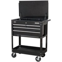 Sealey Tool Trolley with 4 Drawers & Lockable Lid