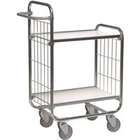 Order Picking Trolley with 2 adjustable shelves - 1120 x 470 x 1195mm