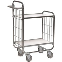Order Picking Trolley with 2 adjustable shelves - 1120 x 470 x 1395mm