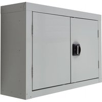 Wall-Mounted Perforated Tool Cupboard - 570 x 820 x 255mm