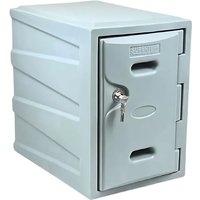 Plastic Locker - Grey Carcass & Grey Door - 450 x 320 x 460mm