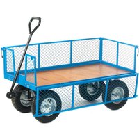 Ply Base Truck 1200 x 600mm with Mesh Sides Puncture Proof