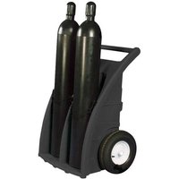 Polyethylene All Terrain Double Gas Cylinder Trucks for Cylinders
