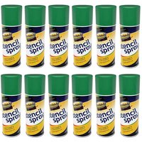 Prosolve Stencil Spray Paint Aerosol Green (5015) - 12 x 400ml