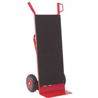 3-in-1 sack truck with deck - pneumatic wheels