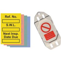 Safe Working Load Mini Tag Insert - (Pack of 20)