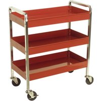 Sealey Heavy Duty Workshop Trolley - 3 tray
