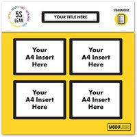 Notice Shadow Board - 5mm foamex - Supplied with all fixings