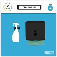 Wet Cleaning Shadow Board - 5mm foamex - Supplied with all fixings