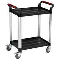 2 Shelf Standard Utility Tray Trolley - 940 x 460 x 750mm