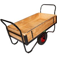 Stubbs Balance Trolley with Ends & Slide in Sides 200mm deep - Looped Handle - Centred Wheels - 1200 x 700mm Platform