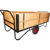 Stubbs Balance Trolley with Ends & High Slide in Sides (x2) 400mm deep - Looped Handle - Centred Wheels - 1800 x 900mm Platform