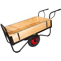 Stubbs Balance Trolley with Ends & Slide in Sides 200mm deep - Grip Handle - Centred Wheels - 1200 x 700mm Platform