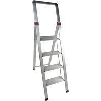 Ultra-Slim Lightweight Step Ladder - 4 Tread