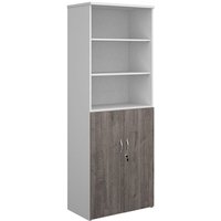 Open Top Combination Storage Cabinet with 5 Shelves - 2140 x 800 x 470mm