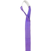 Simplex 5m Polyester Webbing Sling 60mm wide 1000kg capacity - Violet