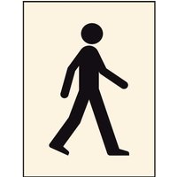 Walking Man Stencil - 600 x 400mm