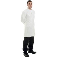 White Polyethylene Disposable Aprons - Pack of 100