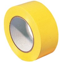 Yellow PVC Line Marking Floor Tape - 50mm x 33m Roll
