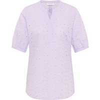 ETERNA Jetzt 43% sparen Strukturiertes SchlupfblusenModell in Lavendel