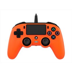 Nacon Compact Controller PS4 Ufficiale Sony Playstation, Arancio Nacon Compact Controller PS4 Ufficiale Sony Playstation, Arancio