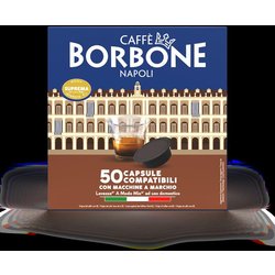 Caffè Borbone Capsule Compatibili Sistema A Modo Mio - Miscela Suprema - 50 Capsule Caffè Borbone Capsule Compatibili Sistema A Modo Mio - Miscela Suprema - 50 Capsule