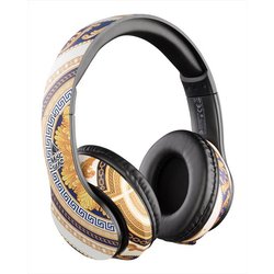 Music Sound | Headband Around | Cuffie On Ear Bluetooth Con Archetto Estendibile - Playtime 20H - Fantasia Barocco Oro Music Sound | Headband Around | Cuffie On Ear Bluetooth Con Archetto Estendibile - Playtime 20H - Fantasia Barocco Oro