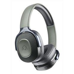 Aql Arkos - Cuffie Bluetooth Universali Con Padiglioni Pieghevoli, Microfono Integrato, Batteria 300 Mah, Tempo Di Ricarica 2 Ore, Autonomia 25 Ore, Portata 10 M, Colore: Antracite