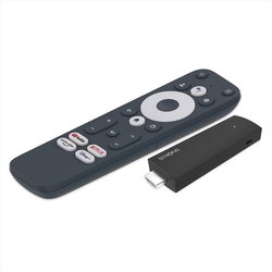 STRONG - Streaming Stick Android TV 4K UHD - SRT 41 - Chromecast integrato - Compatibile con Google Voice Assistant - Dolby Audio - Facile da installare - Nero