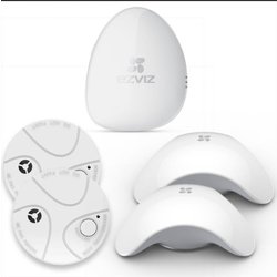Ezviz Kitsmokeandwater Kit Di Sicurezza Domestica Intelligente Wi-Fi