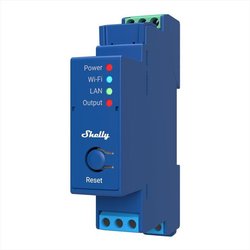 Shelly Pro 1 - Wi-Fi & Lan Interruttore Intelligente Relé Monofase - 1 Canale, 16А, Contatto Pulito, Controllo Remoto E Automazione, Per Guida Din, Nessun Hub Richiesto, Alexa, Google Home Shelly Pro 1 - Wi-Fi & Lan Interruttore Intelligente Relé Monofase - 1 Canale, 16А, Contatto Pulito, Controllo Remoto E Automazione, Per Guida Din, Nessun Hub Richiesto, Alexa, Google Home
