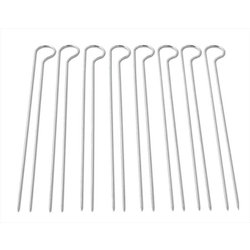 Weber Set Di Doppie Spiedini (30 Cm Di Lunghezza), 8 Pezzi, Ideale Per Fissare Gamberi, Verdure O Carne, Facile Rovesciamento Del Cibo Sulla Sup. Cottura, Lavabile In Lavastoviglie - Argento (6320) Weber Set Di Doppie Spiedini (30 Cm Di Lunghezza), 8 Pezzi, Ideale Per Fissare Gamberi, Verdure O Carne, Facile Rovesciamento Del Cibo Sulla Sup. Cottura, Lavabile In Lavastoviglie - Argento (6320)
