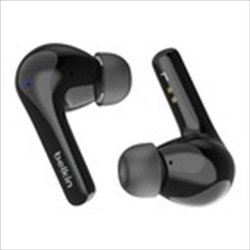 Belkin - Auricolari Soundform Motion True Wireless - Nero-Nero