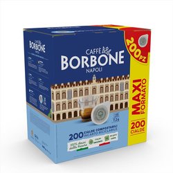 CAFFE' BORBONE Caffè in cialde E.S.E cialda nobile 200pz, 1,44 kg