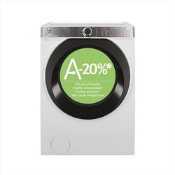 Hoover H5WPB49AMBC8/1-S Lavatrice, Caricamento Frontale, 9 Kg, 14 Programmi, Profondità 53 Cm, Livello Rumorosità Centrifuga 76 Db(A), Classe A