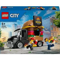 Lego - City Furgone Degli Hamburger - 60404-multicolore