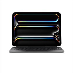 Apple Magic Keyboard per iPad Pro 11" (M4), comodissima per scrivere, trackpad integrato, tasti funzione, Italiano - Nero Apple Magic Keyboard per iPad Pro 11" (M4), comodissima per scrivere, trackpad integrato, tasti funzione, Italiano - Nero