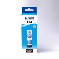 Epson Claria Et Premium, Serie 114, Inchiostro Per Stampanti Ecotank, Single Pack 1 Colore (Ciano), 70Ml, Stampa Fino A 2300 Fotografie Con Un Set Epson Claria Et Premium, Serie 114, Inchiostro Per Stampanti Ecotank, Single Pack 1 Colore (Ciano), 70Ml, Stampa Fino A 2300 Fotografie Con Un Set