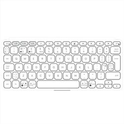Logitech 920-012977 Tastiera Per Dispositivo Mobile Qwerty Italiano Bluetooth Bianco
