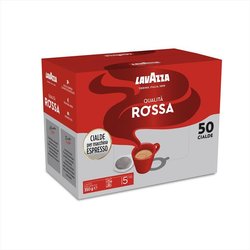 Lavazza Cialde Qualita' Rossa Confezione da 50 pz per un Espresso Aromatico e Intenso Lavazza Cialde Qualita' Rossa Confezione da 50 pz per un Espresso Aromatico e Intenso