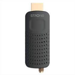 STRONG - Ricevitore HDMI/Decoder DVB-T2 - SRT84 - Funzione registratore - Compatibile con standard HEVC265 e Dolby Audio - Guida elettronica ai programmi - Telecomando 2 in 1 - Nero