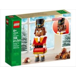 LEGO Schiaccianoci, Personaggio Giocattolo da Costruire, Pupazzo con Parti Mobili, Decorazione di Natale, Giochi per Bambini e Bambine da 8 Anni in su, Idea Regalo per Adulti da Collezione 40640