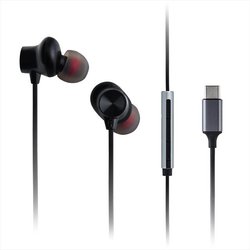 Panasonic RP-TCM225DEK Auricolari USB-C, Auricolari In-Ear, Cuffie Con Cavo Con Microfono E Telecomando Integrati, Bassi Potenti, Taglia Personalizzabile, Cavo Da 1,2M, Nero Panasonic RP-TCM225DEK Auricolari USB-C, Auricolari In-Ear, Cuffie Con Cavo Con Microfono E Telecomando Integrati, Bassi Potenti, Taglia Personalizzabile, Cavo Da 1,2M, Nero