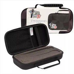 Canta Tu Karaoke, Custodia Microfoni Wireless Professionali, Custodia Semi-Rigida Per 2 Microfoni Con Imbottitura Interna E Maniglia Pratica Per Facile Trasporto Canta Tu Karaoke, Custodia Microfoni Wireless Professionali, Custodia Semi-Rigida Per 2 Microfoni Con Imbottitura Interna E Maniglia Pratica Per Facile Trasporto