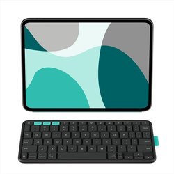 Logitech Tastiere E Mouse Ipad Pro 11" M4° Air M2 ° M3 Custodia Con Tastiera