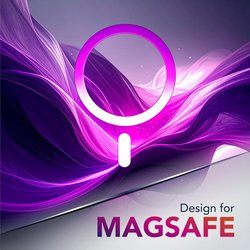 CELLULARLINE Custodia Iconic Mag, COVER MAGSAFE per Apple iPhone 16 Pro Max ,Azzurro