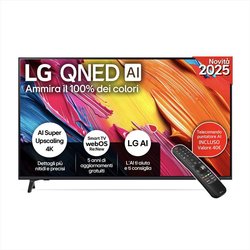 Lg Qned Ai 65QNED70A6A Tv Serie QNED70 65'' 4K, α7 Gen8, HDR10, 20W, 3 Hdmi Con Game Optimizer, Smart Tv Webos 25